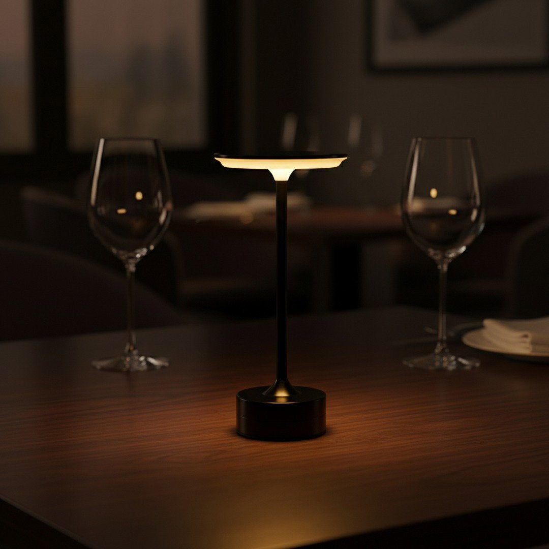 ArkLume Aura Cordless Table Lamp — Rechargeable Architectural Lighting