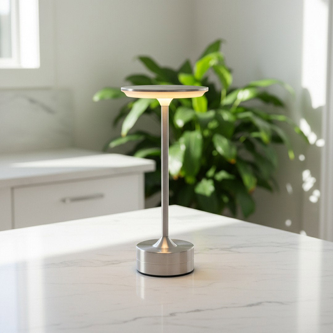 ArkLume Aura Cordless Table Lamp — Rechargeable Architectural Lighting