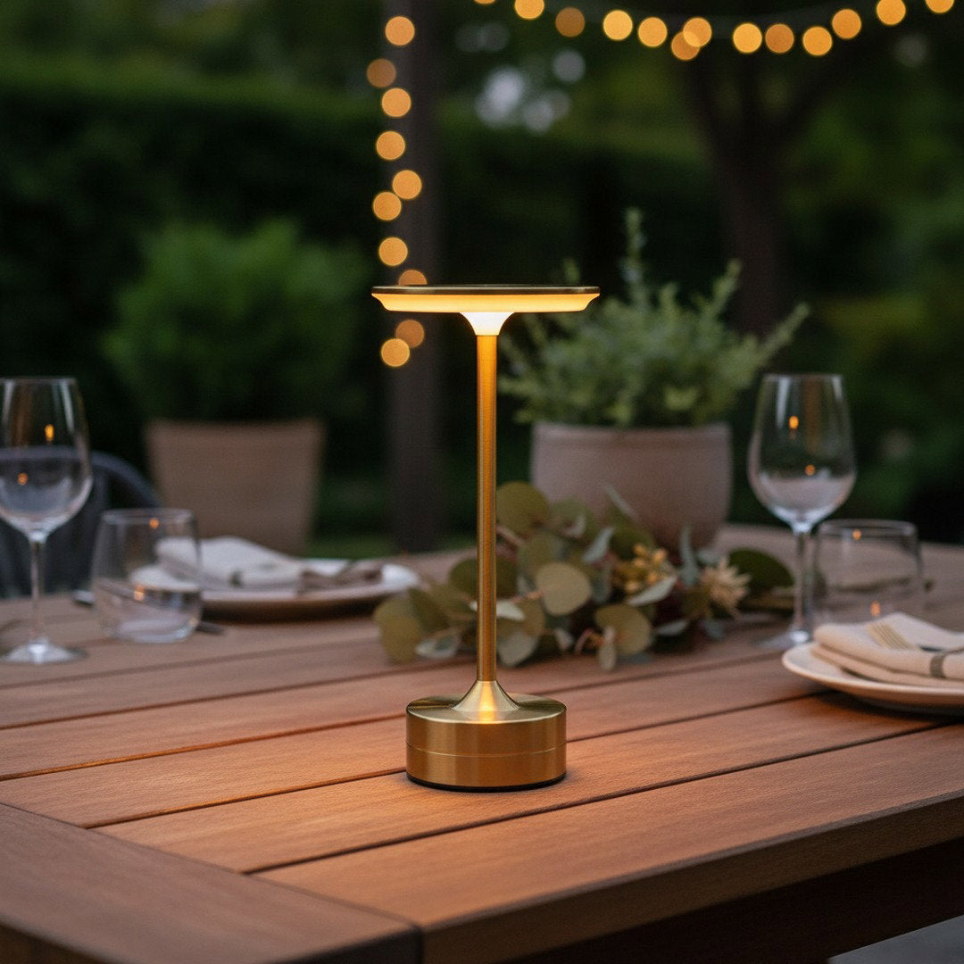 ArkLume Aura Cordless Table Lamp — Rechargeable Architectural Lighting