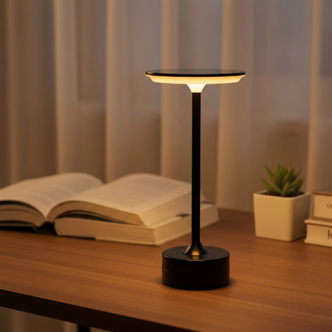 ArkLume Aura Cordless Table Lamp — Rechargeable Architectural Lighting